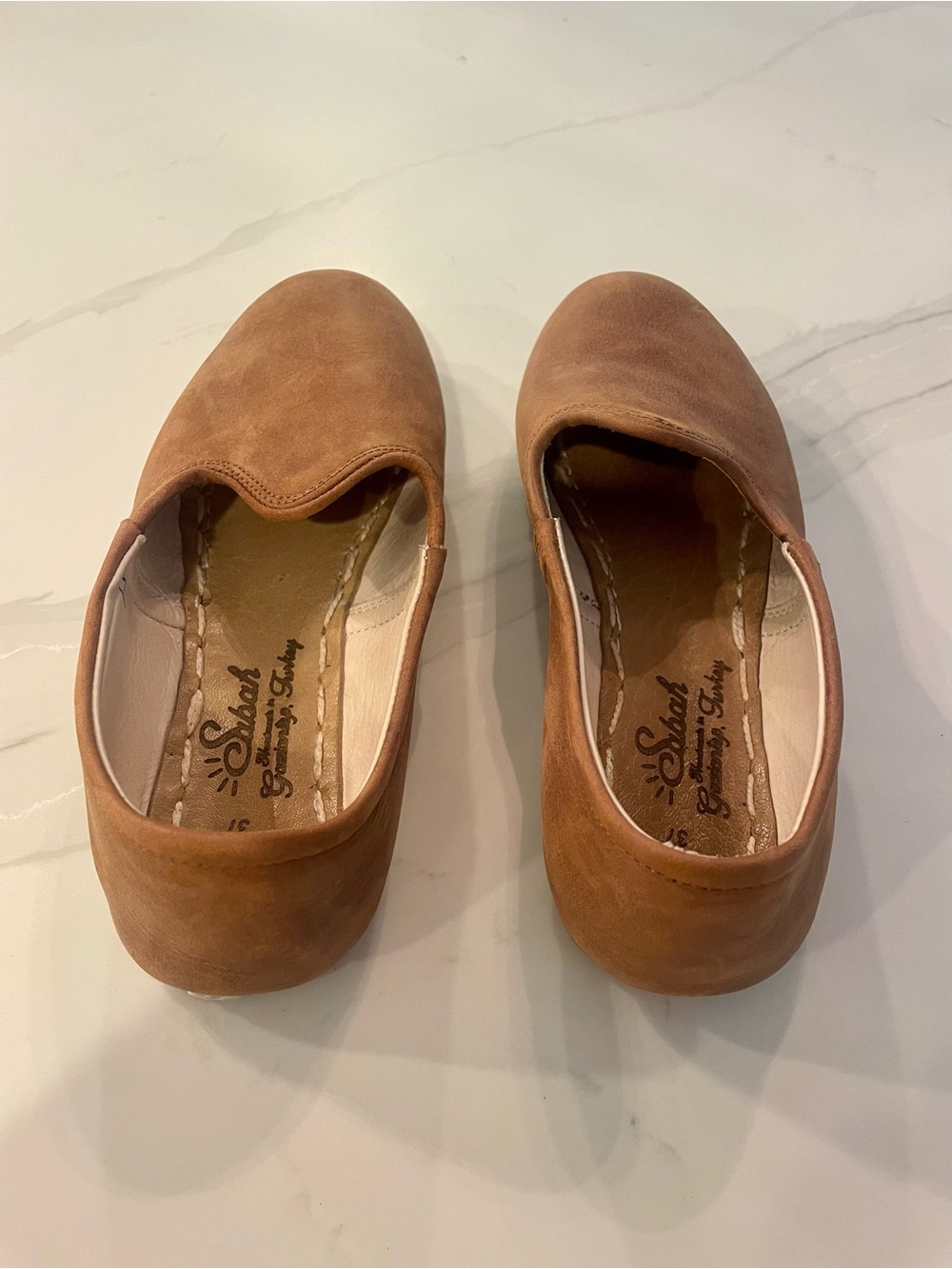 Sabah Fort Worth Brown Leather Slip-On Shoe in size 37 EU (or 6-6.5 US) - Picture 9 of 11